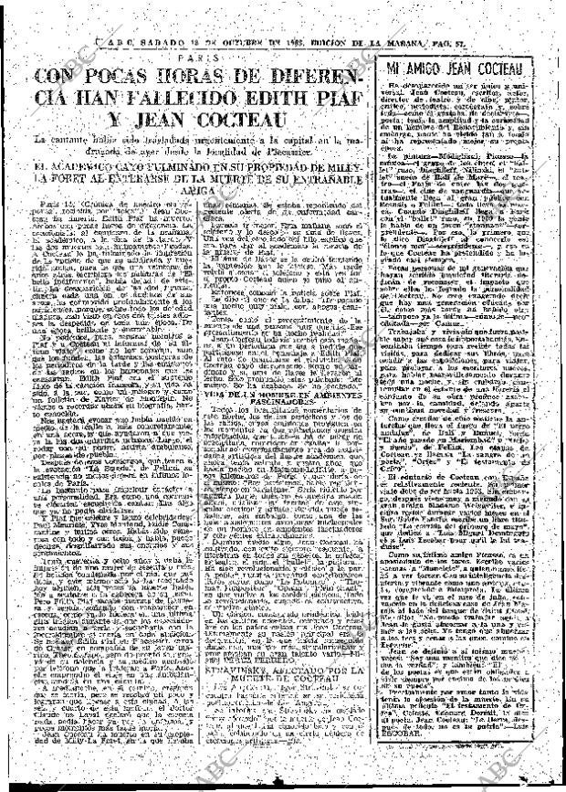 ABC MADRID 12-10-1963 página 57