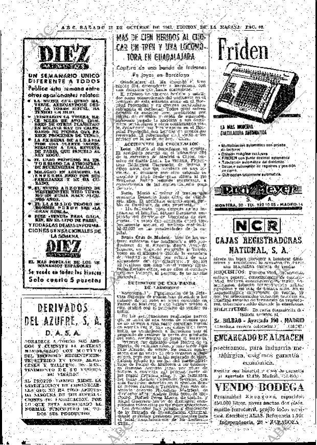 ABC MADRID 12-10-1963 página 60