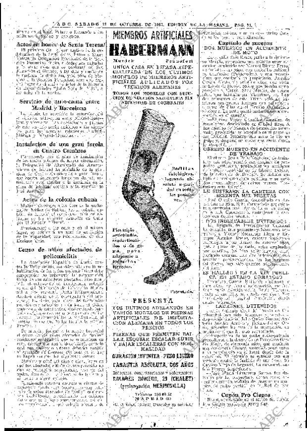 ABC MADRID 12-10-1963 página 71
