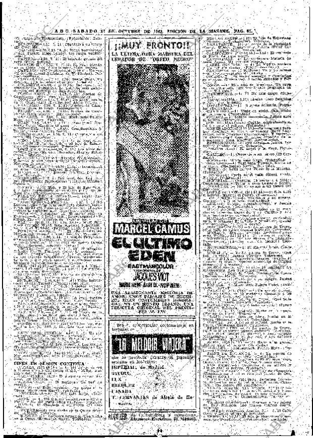 ABC MADRID 12-10-1963 página 81