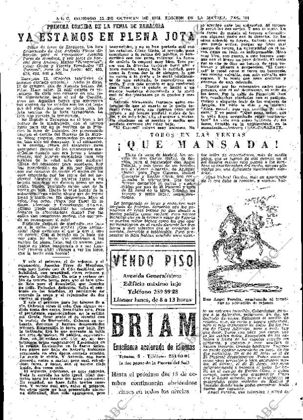 ABC MADRID 13-10-1963 página 101