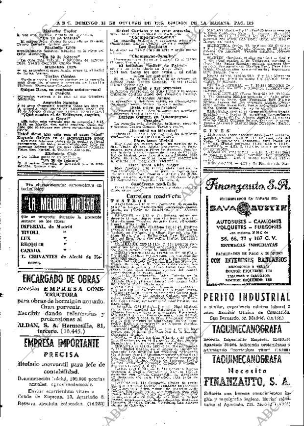ABC MADRID 13-10-1963 página 108