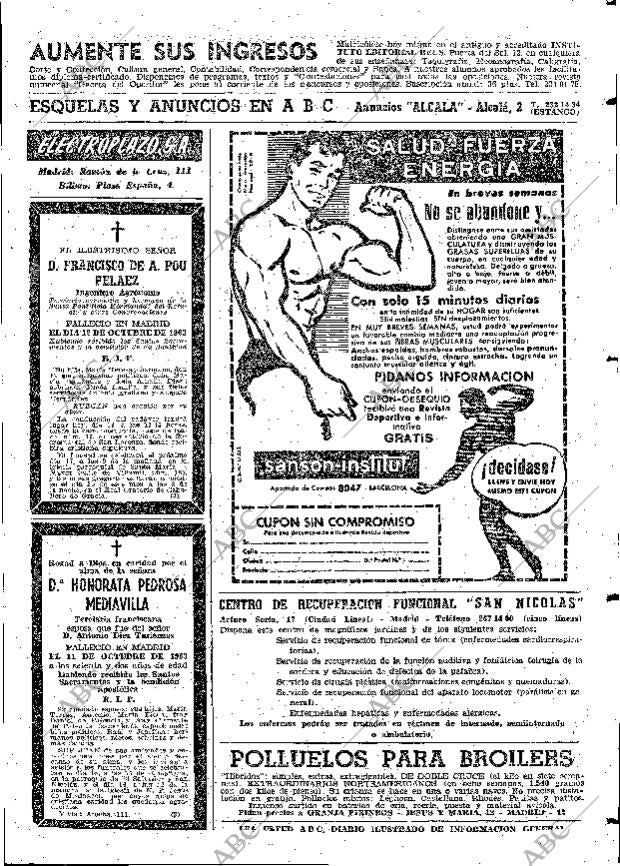 ABC MADRID 13-10-1963 página 121