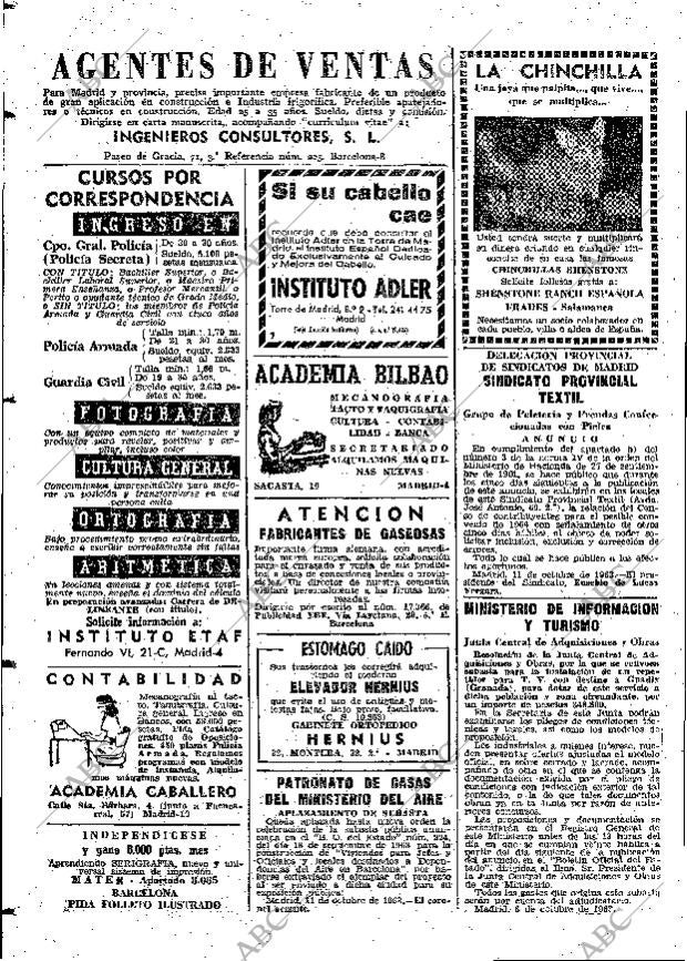 ABC MADRID 13-10-1963 página 122
