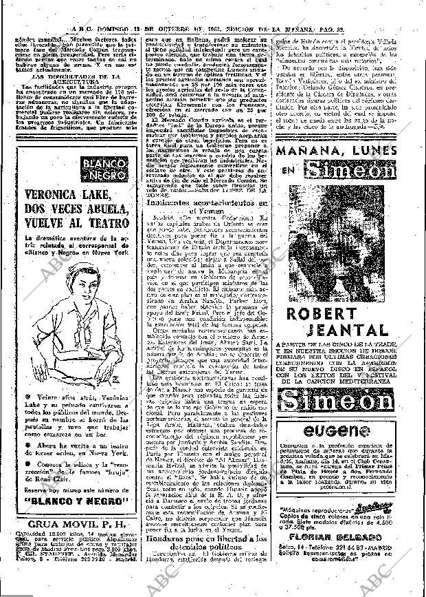 ABC MADRID 13-10-1963 página 82