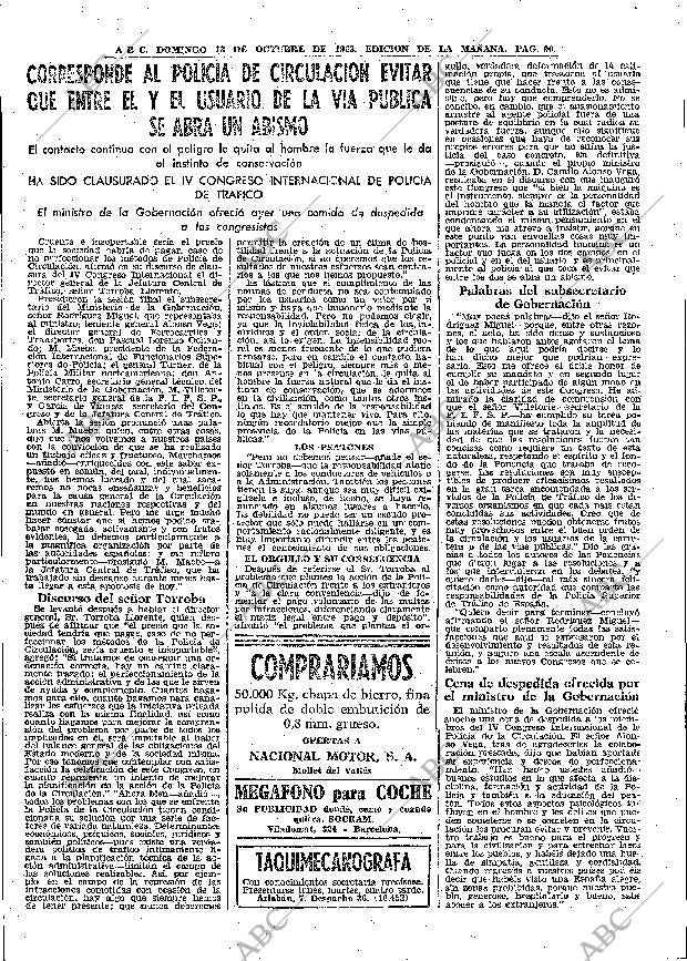 ABC MADRID 13-10-1963 página 90