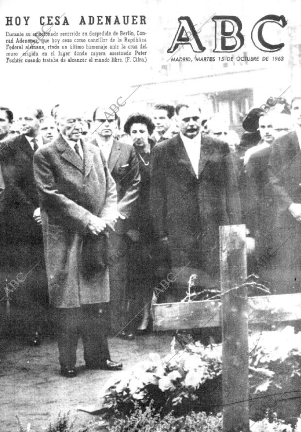 ABC MADRID 15-10-1963 página 1