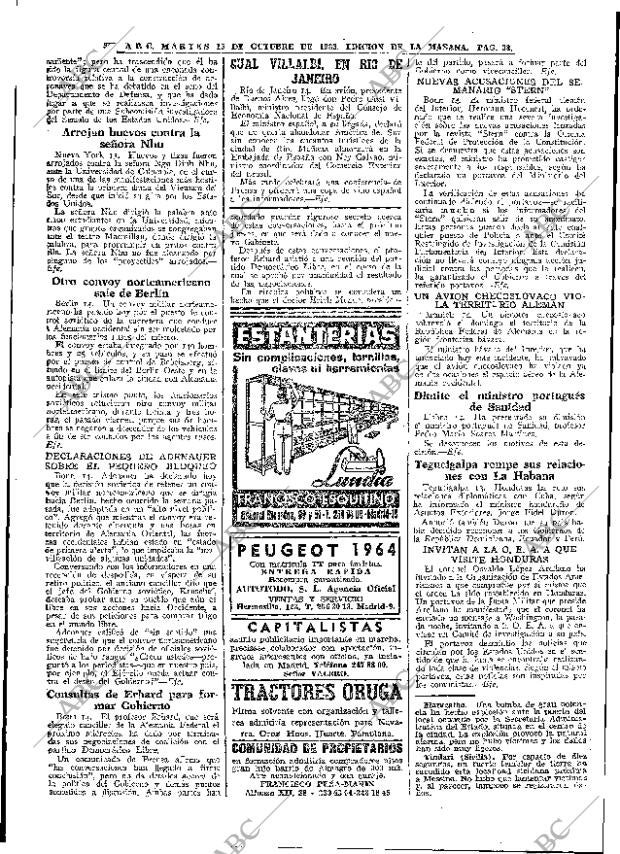 ABC MADRID 15-10-1963 página 38
