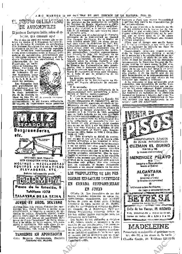 ABC MADRID 15-10-1963 página 40