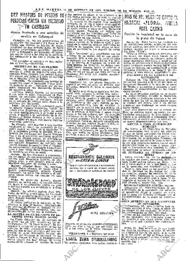 ABC MADRID 15-10-1963 página 45