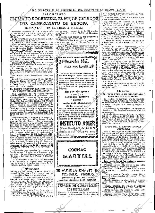 ABC MADRID 15-10-1963 página 63