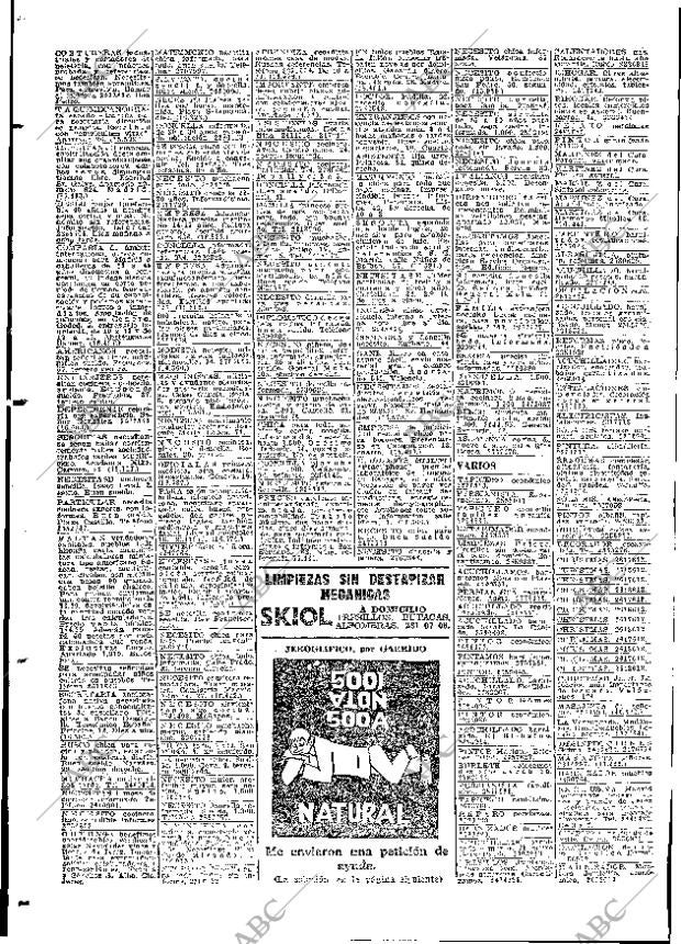ABC MADRID 15-10-1963 página 74