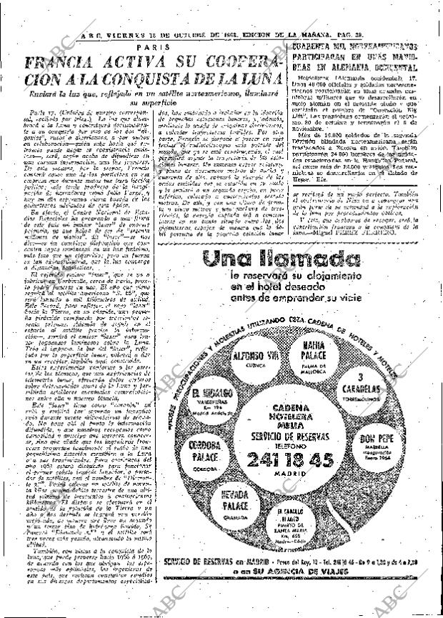 ABC MADRID 18-10-1963 página 39