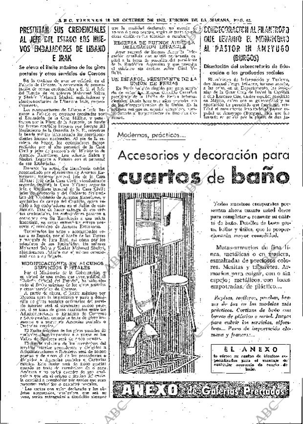 ABC MADRID 18-10-1963 página 43