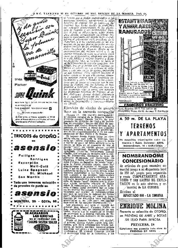 ABC MADRID 18-10-1963 página 48