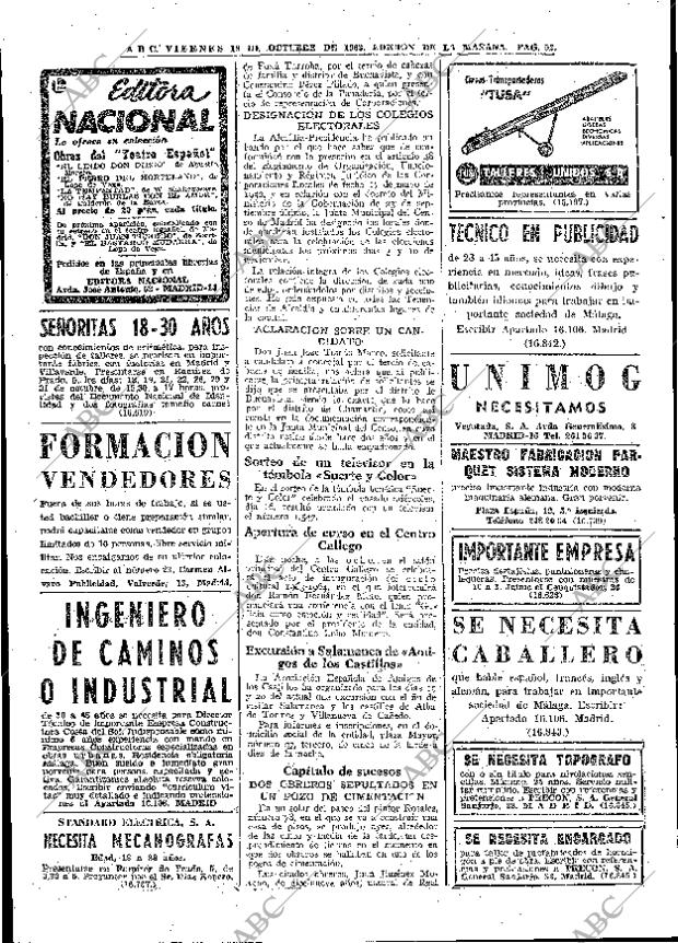 ABC MADRID 18-10-1963 página 52