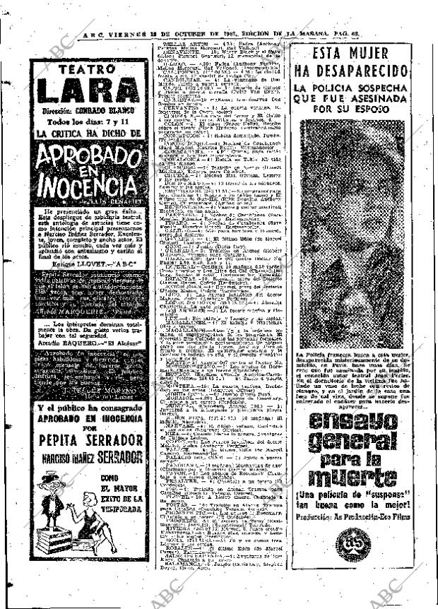 ABC MADRID 18-10-1963 página 68