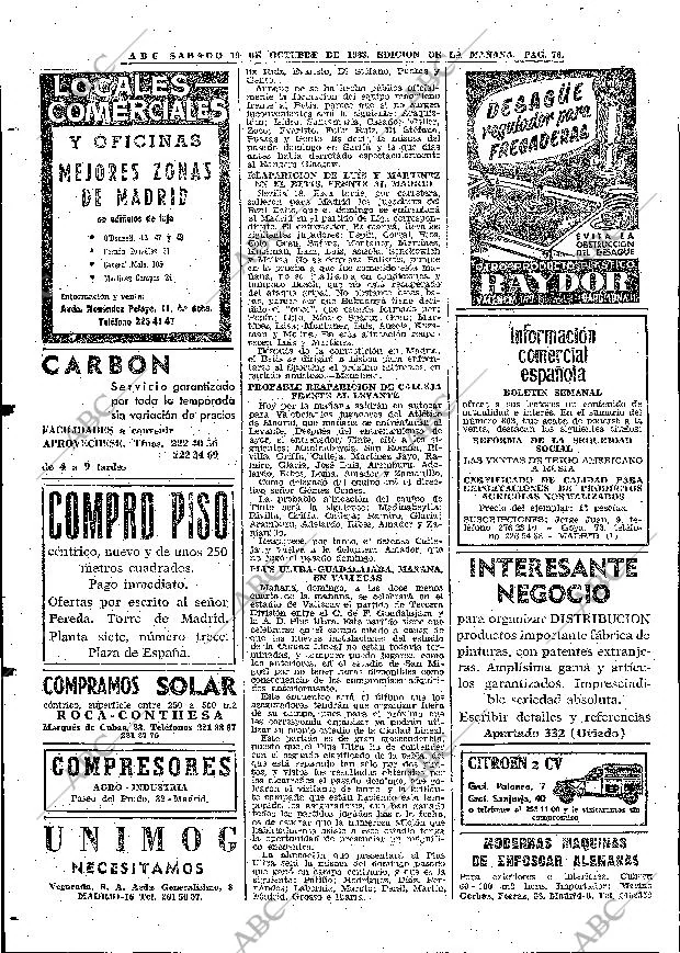 ABC MADRID 19-10-1963 página 76