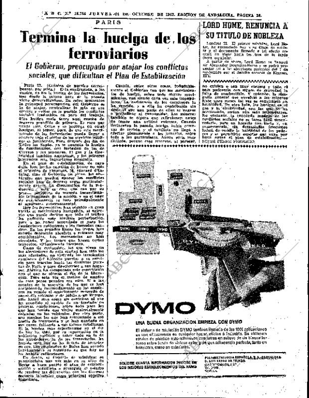 ABC SEVILLA 24-10-1963 página 35