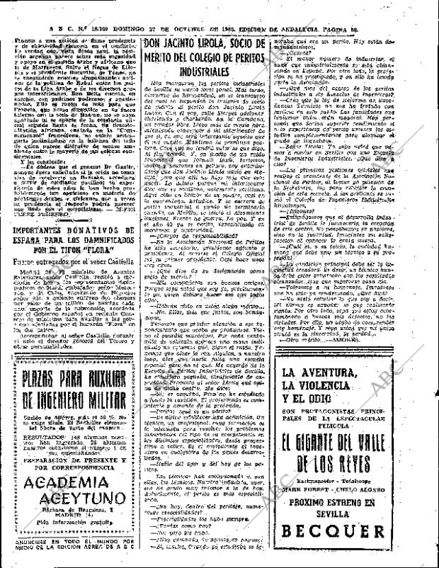 ABC SEVILLA 27-10-1963 página 56