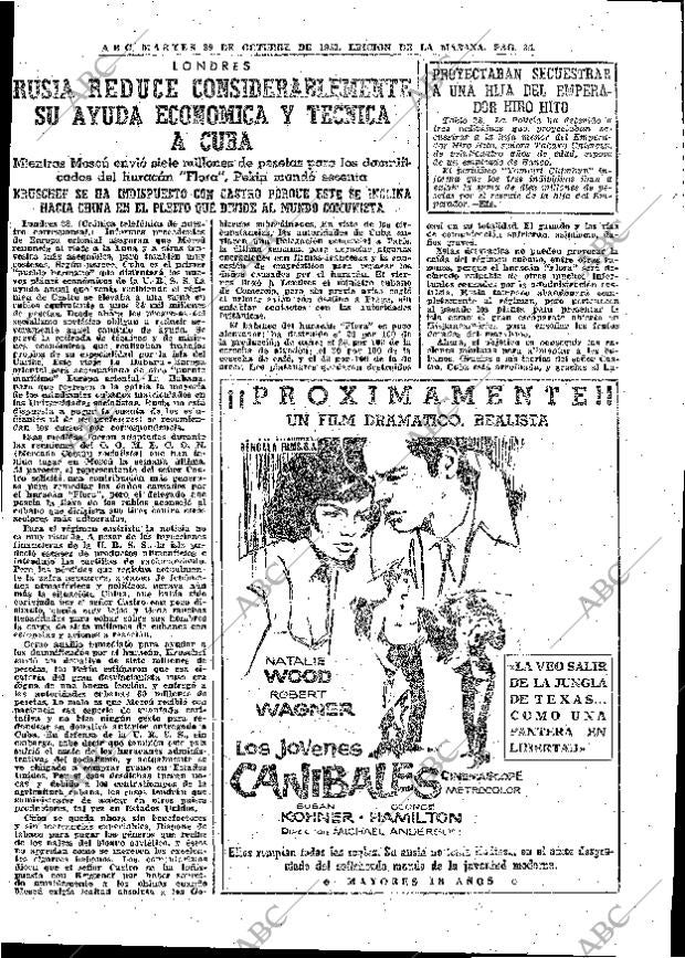 ABC MADRID 29-10-1963 página 35