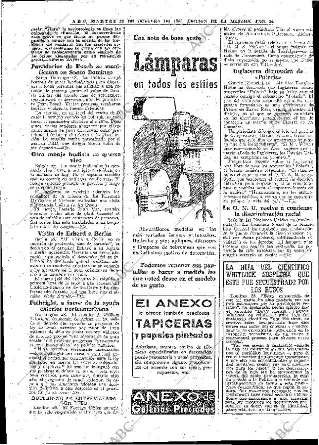 ABC MADRID 29-10-1963 página 36