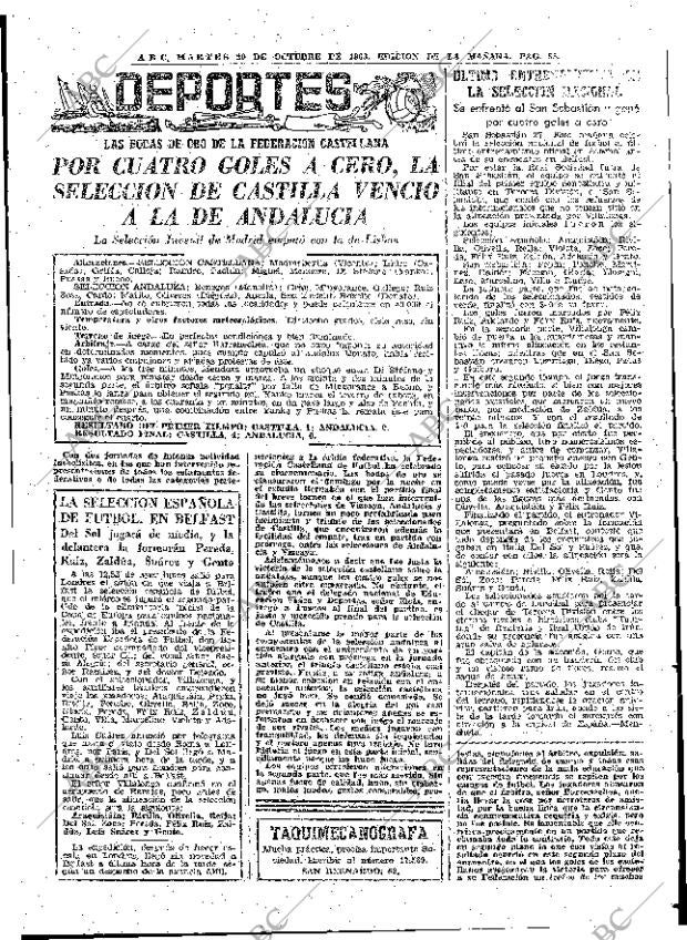 ABC MADRID 29-10-1963 página 55