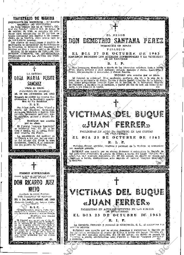 ABC MADRID 29-10-1963 página 74