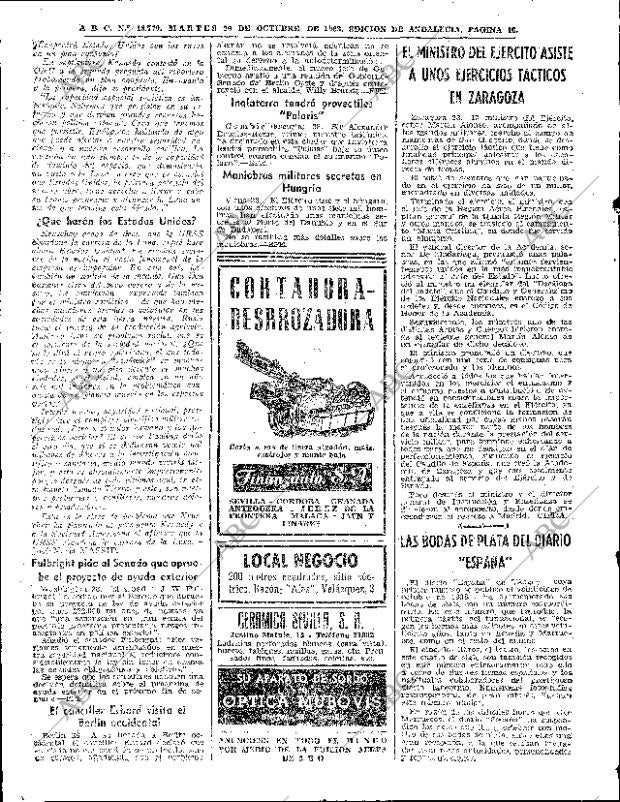ABC SEVILLA 29-10-1963 página 16