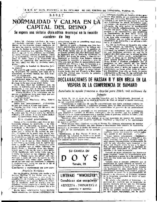 ABC SEVILLA 29-10-1963 página 17