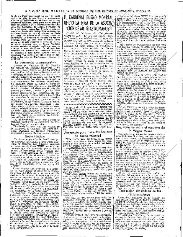 ABC SEVILLA 29-10-1963 página 20