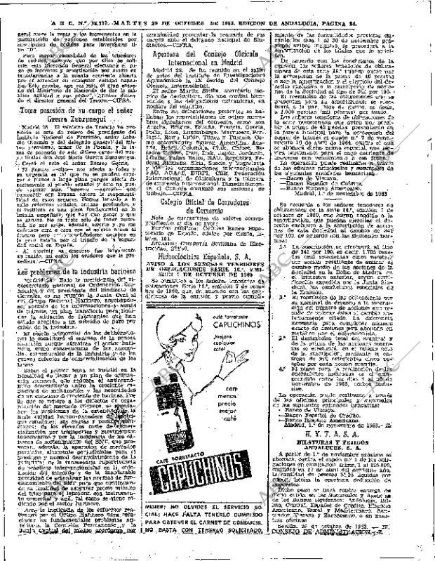 ABC SEVILLA 29-10-1963 página 24