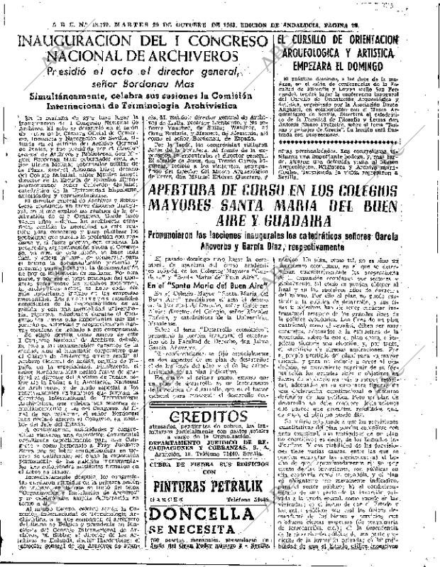 ABC SEVILLA 29-10-1963 página 25