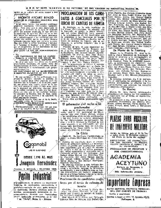 ABC SEVILLA 29-10-1963 página 30