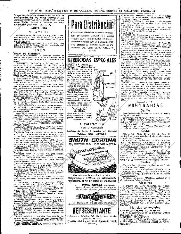 ABC SEVILLA 29-10-1963 página 46