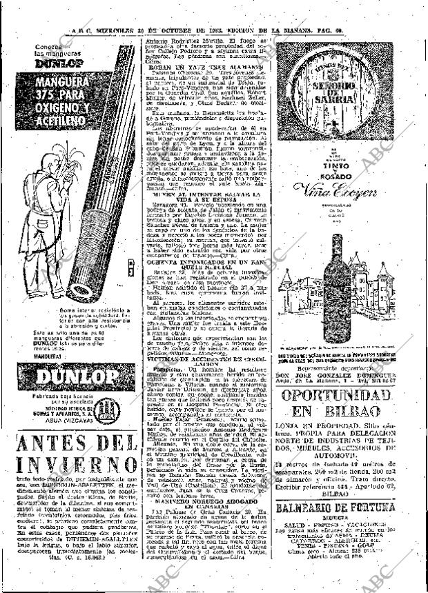 ABC MADRID 30-10-1963 página 60