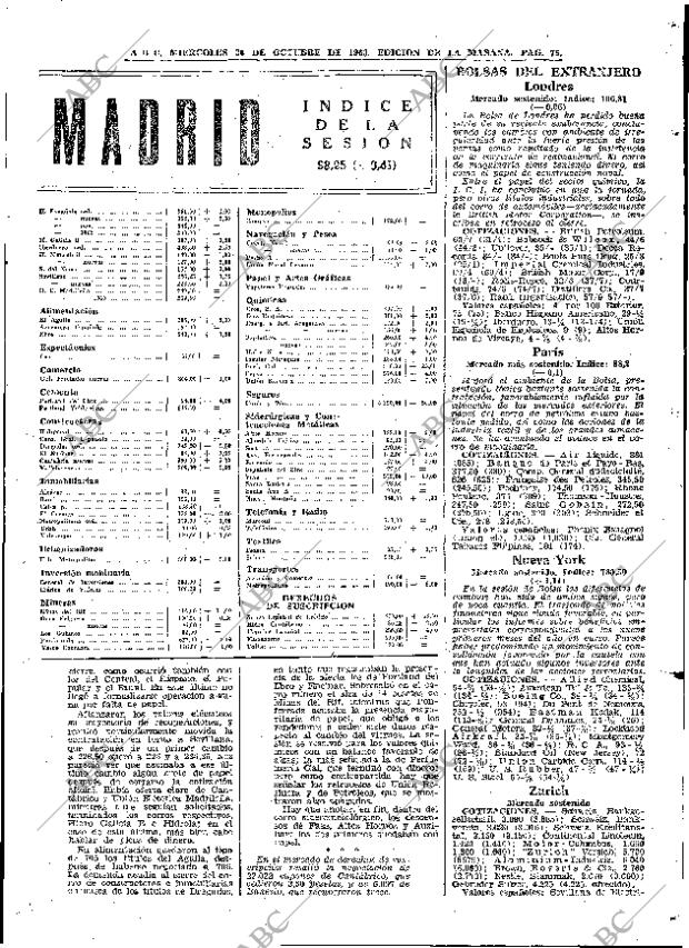 ABC MADRID 30-10-1963 página 75