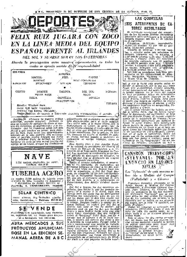 ABC MADRID 30-10-1963 página 77