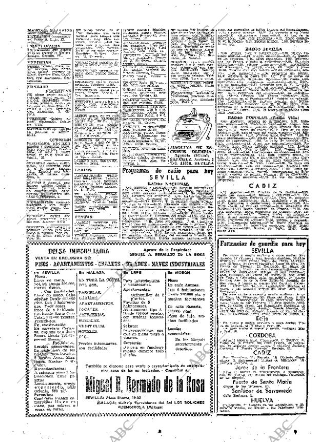 ABC SEVILLA 30-10-1963 página 57