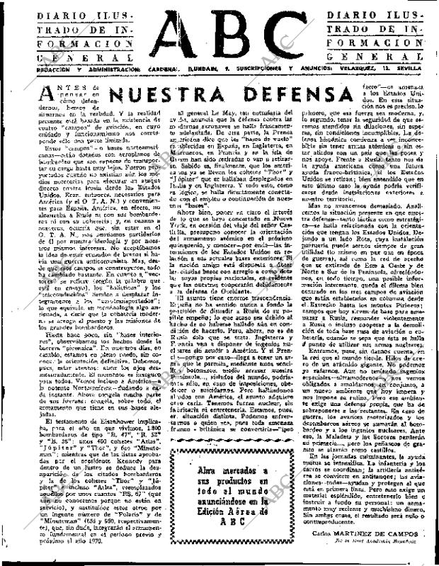 ABC SEVILLA 31-10-1963 página 3