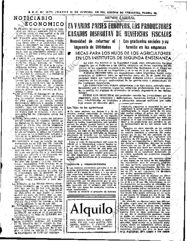 ABC SEVILLA 31-10-1963 página 39