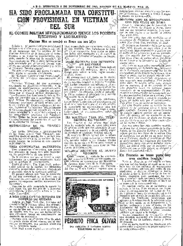 ABC MADRID 06-11-1963 página 52