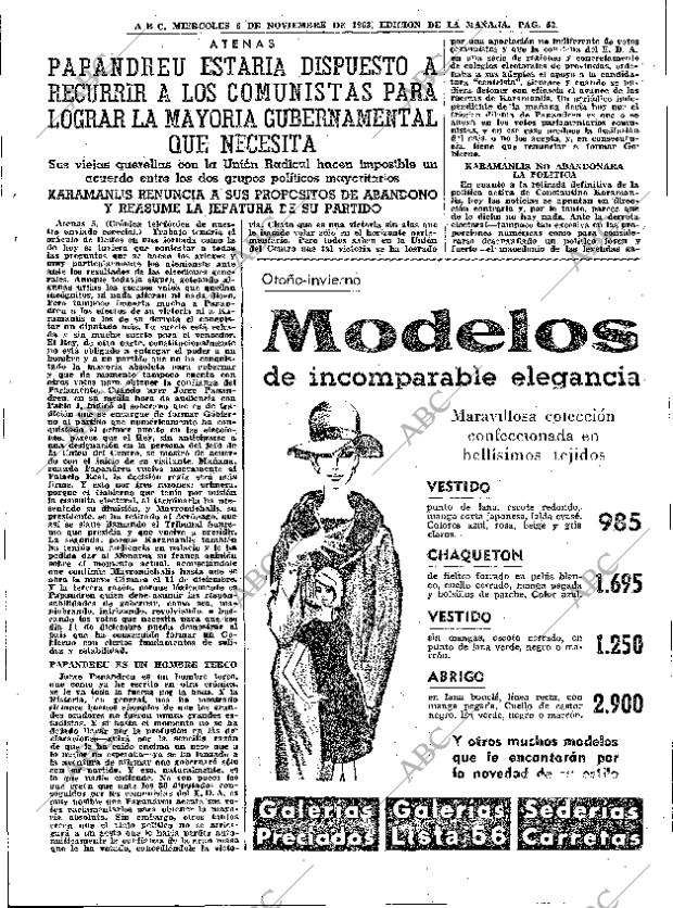 ABC MADRID 06-11-1963 página 53