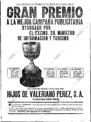 ABC MADRID 06-11-1963 página 76