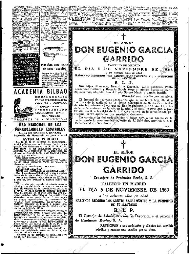 ABC MADRID 06-11-1963 página 90