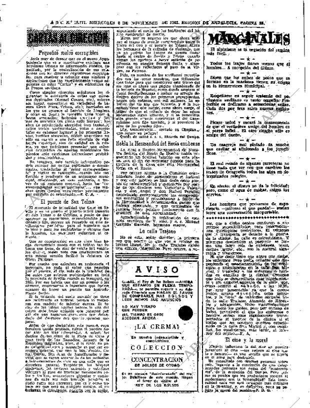 ABC SEVILLA 06-11-1963 página 35