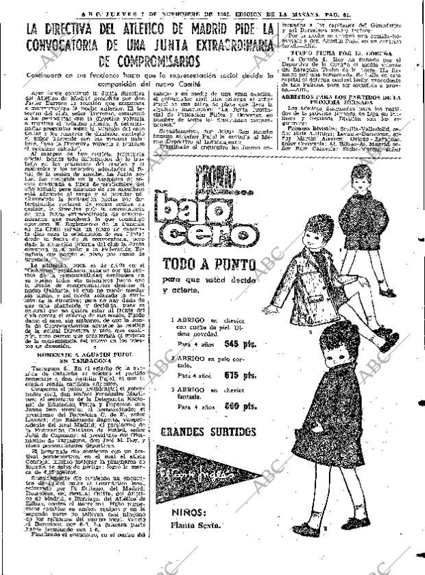 ABC MADRID 07-11-1963 página 61