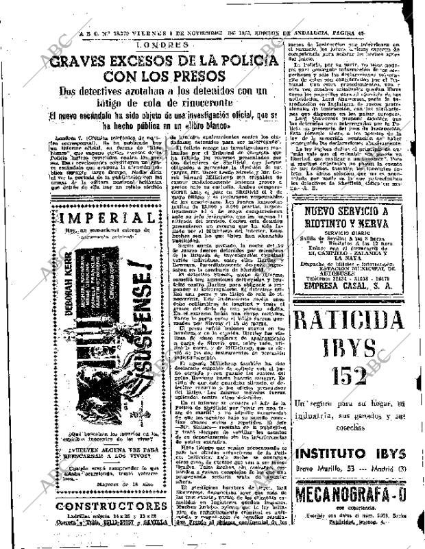 ABC SEVILLA 08-11-1963 página 42