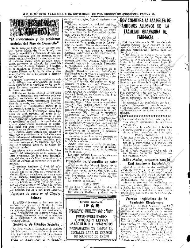 ABC SEVILLA 08-11-1963 página 50