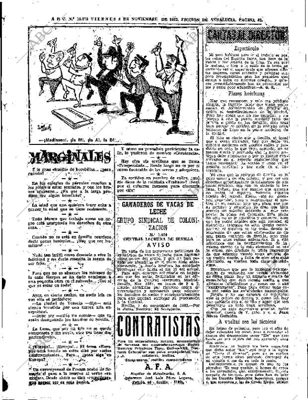 ABC SEVILLA 08-11-1963 página 51